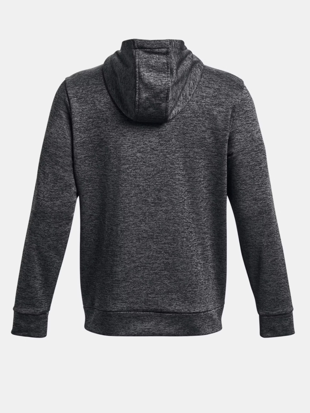 Men’s Under Armour Fleece Twist Hooded Sweatshirt in Black/Orange-inlet XL - Picture 6 of 8